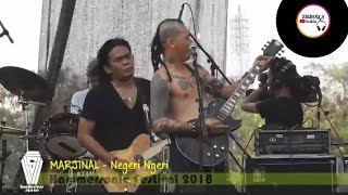 MARJINAL  NEGRI NGERI  LIVE HAMMERSONIC FESTIVAL 2018 [upl. by Shelton296]