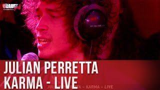 Julian Perretta  Karma  Live  C’Cauet sur NRJ [upl. by Nnylassej3]