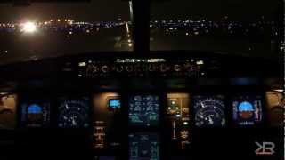 Airbus A330300  Night Takeoff  Chicago OHare Long Version [upl. by Domingo194]