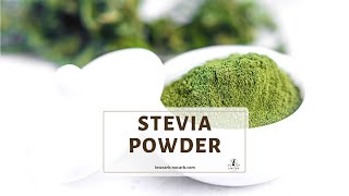 How To Make Stevia Powder Recipe [upl. by Garreth131]