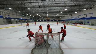 15 YearOld Hockey Goalie  Logan Avery co 27 Shakopee Sabers  Eagan Summer Meltdown 2024 [upl. by Asert]