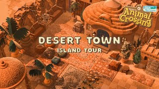 Sahara Desert Inspired Island Tour 🌵  Animal Crossing New Horizons [upl. by Masson464]