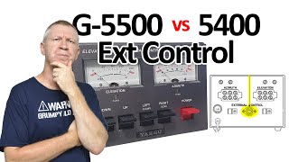 Yaesu G5500 vs G5400 External Control Requirements [upl. by Olumor364]