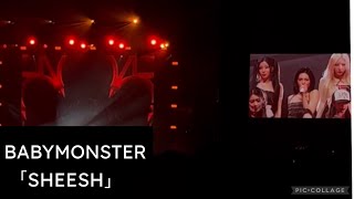 BABYMONSTER「SHEESH」 at Summer Sonic Tokyo 2024 818 babymonster sheeshsummersonic [upl. by Bear]