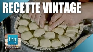 Recette  Le traditionnel flan aux pommes du Morvan  Archive INA [upl. by Arreic]