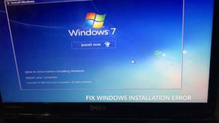 Windows 7 installation error load driver amp missing cddvd drive device driver [upl. by Dorothy779]