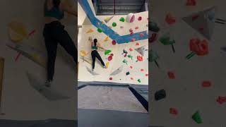 🟢 v3 dynamic sloper slabs bouldering [upl. by Mikahs259]