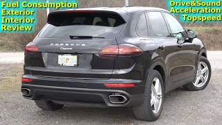 2016 Porsche Cayenne Diesel Tiptronic S 262 PS TEST DRIVE [upl. by Assirahc]