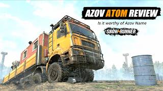 Snowrunner Azov Atom DLC Review  Is it worthy of Azov Name [upl. by Shippee]