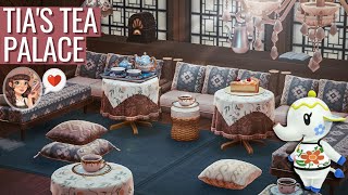 A Tea Room for TIA  House Interiors  Exteriors  ACNH Speed Build  Happy Home Paradise [upl. by Guthrey275]