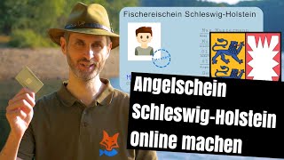 Angelschein SH SchleswigHolstein online machen  3 einfache Schritte zum Fischereischein [upl. by Neerom]