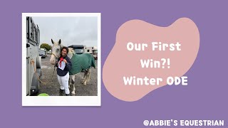 Our first win  Winter One Day Event  Pickering Grange  Abbies Equestrian [upl. by Yatnwahs]