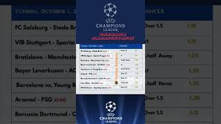 Todays football predictions🔥💯🎯 football sportsbetting predictions sportsgambling ucl ucltips [upl. by Gawain841]