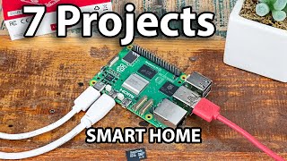 Тop 7 Raspberry Pi Projects for Smart Home [upl. by Eidahs]