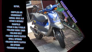 Peugeot Squab 50cc Airsal [upl. by Three120]