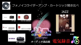 Phasemation PP500EMT HSD006Silver）MCカートリッジ、ProJect Phono Box DS2EMT128イコライザーアンプ聞き比べ（Jazz） [upl. by Adnael632]