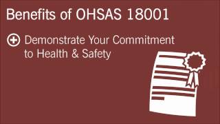 What is OHSAS 18001 and what benefits can it bring [upl. by Nanyk]