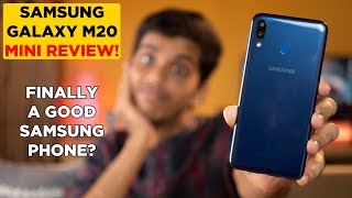 Samsung Galaxy M20 Mini Review after 7 days How good [upl. by Aneram]