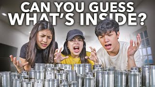 Mystery Tin Can Challenge  Ranz and Niana [upl. by Kamin]