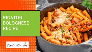 Rigatoni Bolognese [upl. by Lorrimer912]