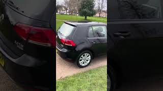 Vw golf 20 tdi 2013 black [upl. by Ayotan]