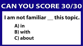 “Test your grammar skills with these 30 tricky questions Can you score 100” 14 [upl. by Aihtniroc174]