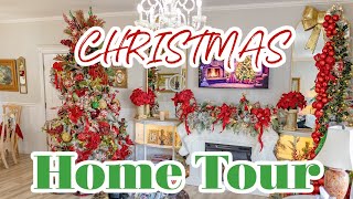 🎄CHRISTMAS HOME TOUR 2023  I Love Christmas ep 28 Olivias Romantic Home [upl. by Werdma]