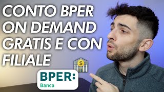 Ho aperto il conto BPER  analisi dei costi e servizi tutto gratuito 🏦 [upl. by Puttergill885]