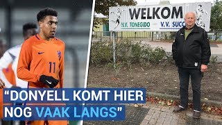 Langs bij eerste club van Oranjeinternational Donyell Malen [upl. by Solim6]