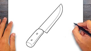 How to draw Knife [upl. by Hitoshi190]