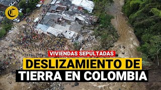 COLOMBIA Deslizamiento de tierra en Pereira sepultó varias viviendas y deja 14 fallecidos [upl. by Ymmot105]