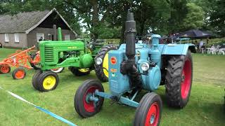 OLDTIMER FESTIVAL HISTORISCHE LANDBOUWWERKTUIGEN ELLERT amp BRAMMERT SCHOONOORD [upl. by Navanod811]