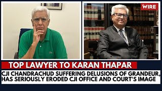 CJI Chandrachud Suffering Delusions of Grandeur Has Seriously Eroded CJI Office and Courts Image [upl. by Eyoj]