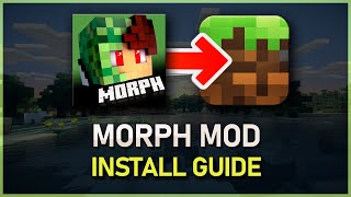 How To Install Morph Mod in Minecraft  Complete Guide [upl. by Karalee]