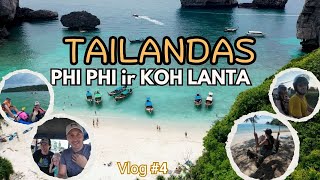 Tailandas  Phi Phi ir Koh Lanta salos  Keliaujame po Aziją 4 [upl. by Anna-Diana]