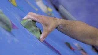 How to Grip Indoor Climbing Holds  Rock Climbing [upl. by Biggs]