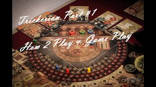 How to Play Trickerion Board Game  How 2 Play amp Game Play Base Game [upl. by Elleimac]