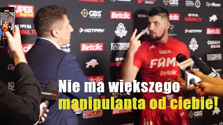 Ostre starcie Mateusz Borek kontra Don Kasjo po gali FAME 22 [upl. by Otrebor460]