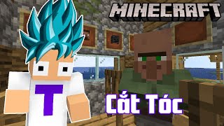 Tiệm Tóc Bất Ổn 🤣 Minecraft JinGames Hair C Mod [upl. by Nosiaj]