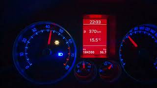 Golf 5 GTI Stage 1 260PS 0100 acceleration [upl. by Balling]