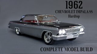 1962 Chevy Impala Revell model build completed [upl. by Jacquetta720]