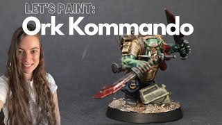 Lets Paint Kill Team Octarius Ork Kommando [upl. by Nanek]