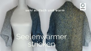 Jacke Seelenwärmer stricken barywoll [upl. by Radley]