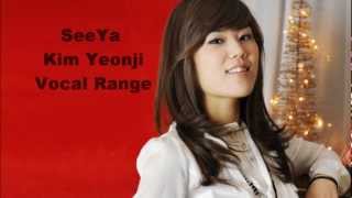 씨야 SeeYa 김연지 Kim YeonJi Vocal Range 음역대 E3  Eb6 [upl. by Reeta]