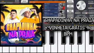 CHAPADINHA NA PRAIA  ANDERSON CANTOR E VEI DA PISADINHA 🔥  DOWNLOAD DA VINHETA 90 BPM [upl. by Biegel]