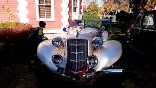 1934 Auburn Boattail Speedster V8Made in Buffalo [upl. by Archer]