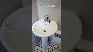 Install pedestal sink [upl. by Agripina160]