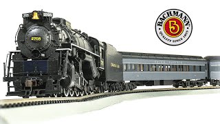 Bachmann HOScale 284 Berkshire Steam Locomotive wTender amp Rivarossi Passenger Train Set Unboxing [upl. by Orian]