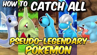 Catch ALL PSEUDOLEGENDARY Pokemon FULL GUIDE for Brilliant Diamond and Shining Pearl [upl. by Salita]