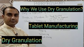 Dry Granulation  Types Of Granulation [upl. by Merl11]